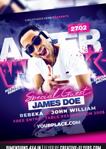Club Party Flyer Template