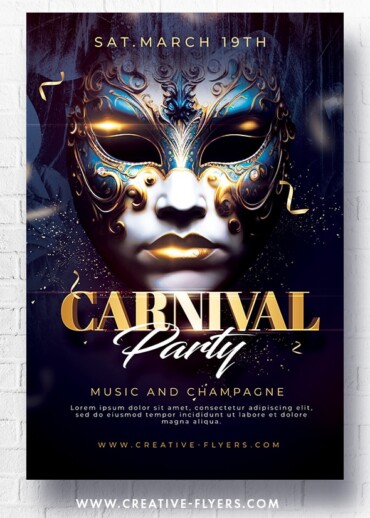 Creative Carnival Flyer Design