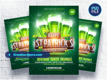 St. Patrick’s Day (2) Saint Patrick's Day Celebration Flyer
