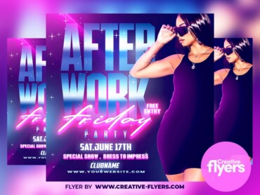 After Work Party Flyer Design (3) After Work Party Flyer Design