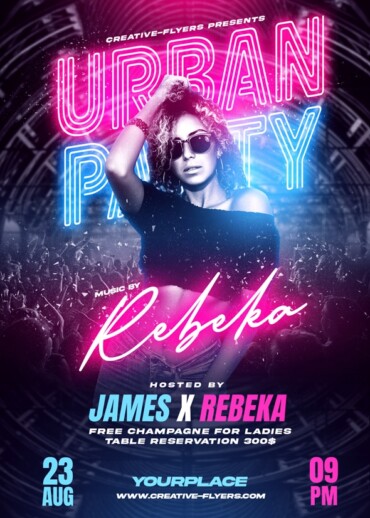 Club Party Flyer Design