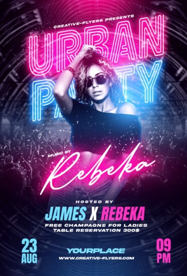 Club Party Flyer Design