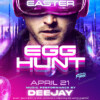 Easter Party flyer