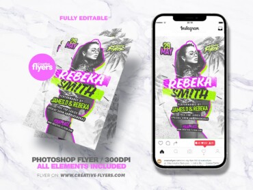 Summer Dj Flyer Design (3) Summer Dj Flyer Design