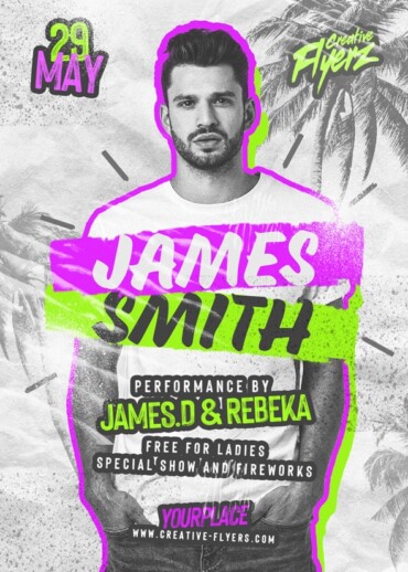 Summer Dj Flyer Design