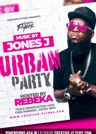 Urban Dj Flyer Template