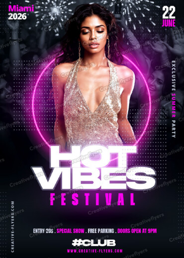 Luxury Summer Night Flyer