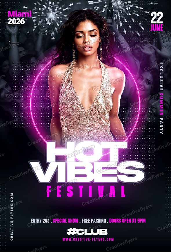 Luxury Summer Night Flyer