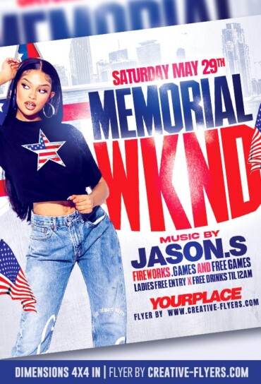 Memorial Week-End Flyer