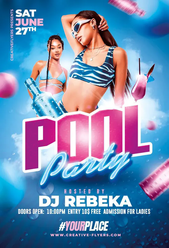 Photoshop summer template