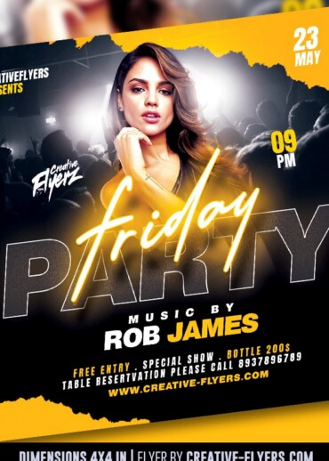 Nightclub Party Flyer Design