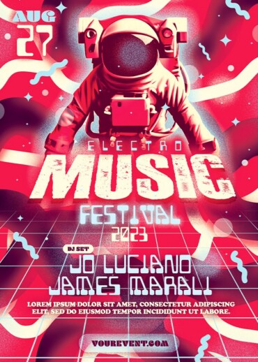 Music festival poster