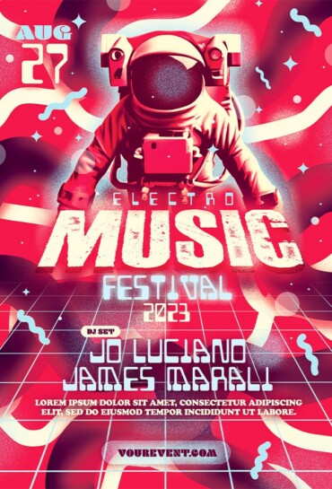 Music festival poster