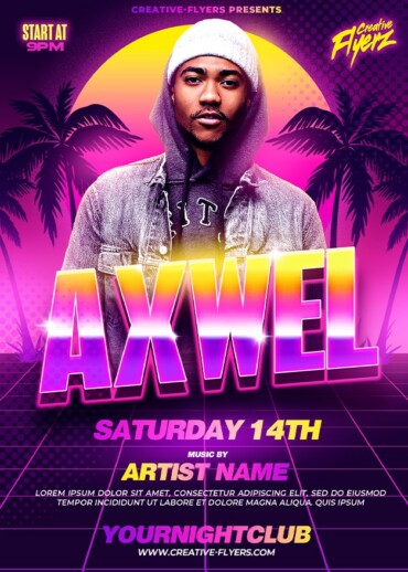 Dj party Flyer for this Summer