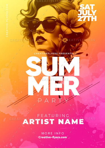 Summer Party Flyer