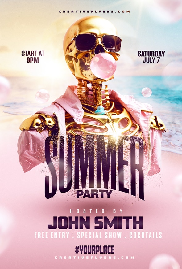 Summer Party Poster