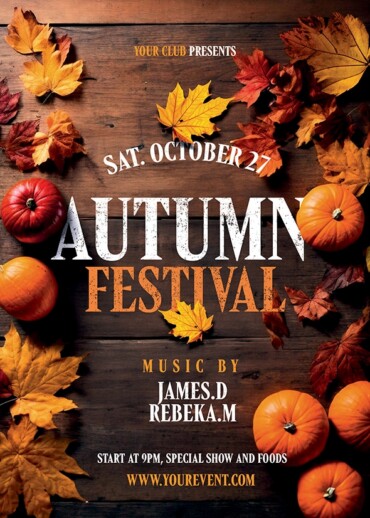 Autumn Festival Flyer