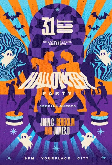 Invitation for Halloween party