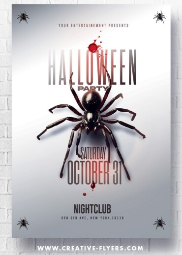 Minimalist Halloween Poster