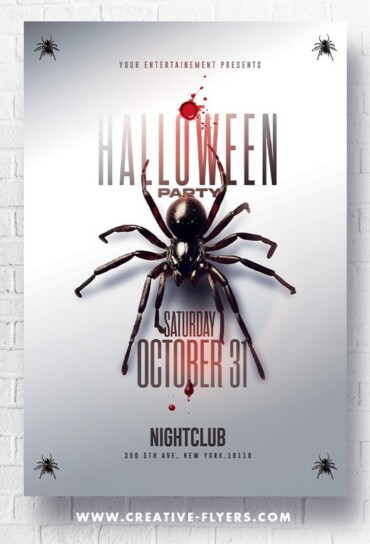 Minimalist Halloween Poster