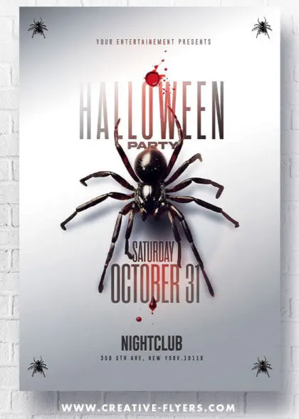 Minimalist Halloween Poster