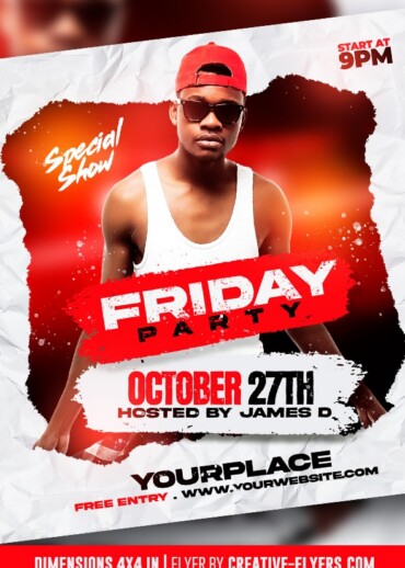 Club Party Flyer Design