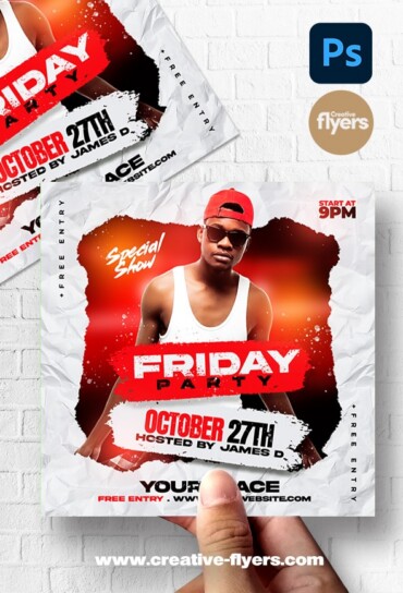 Club Party Flyer Design