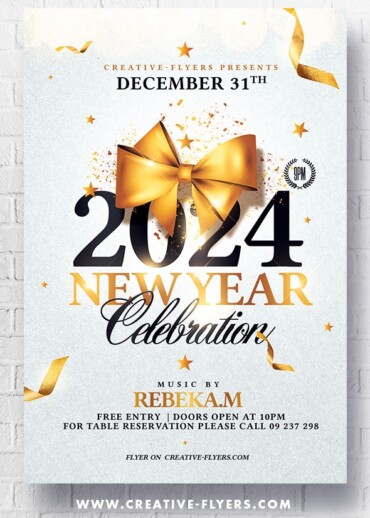 Flyer Design for New Year