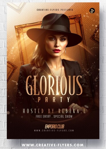 Elegant Party Flyer Design