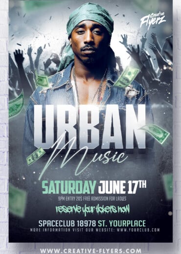 Hip Hop Flyer Design to download