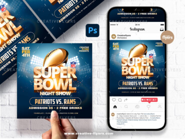 American Football Flyer Template (3) American Football Flyer Template