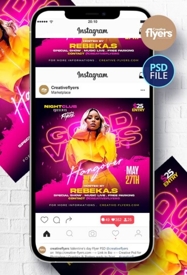 DJ Music Party Flyer