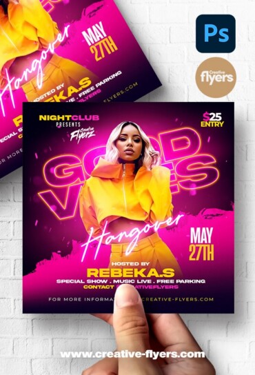 DJ Music Party Flyer