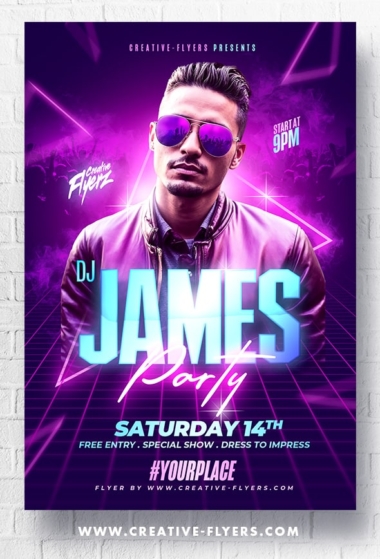 Dj Flyer Template to Personalize