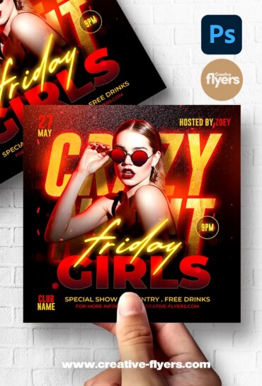 Night Club Flyer Design (3) Flyer Design to Download