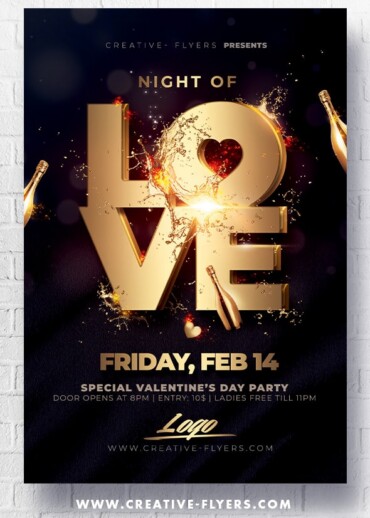 Night of Love Flyer