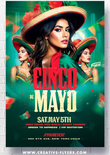 Cinco de Mayo Party Flyer
