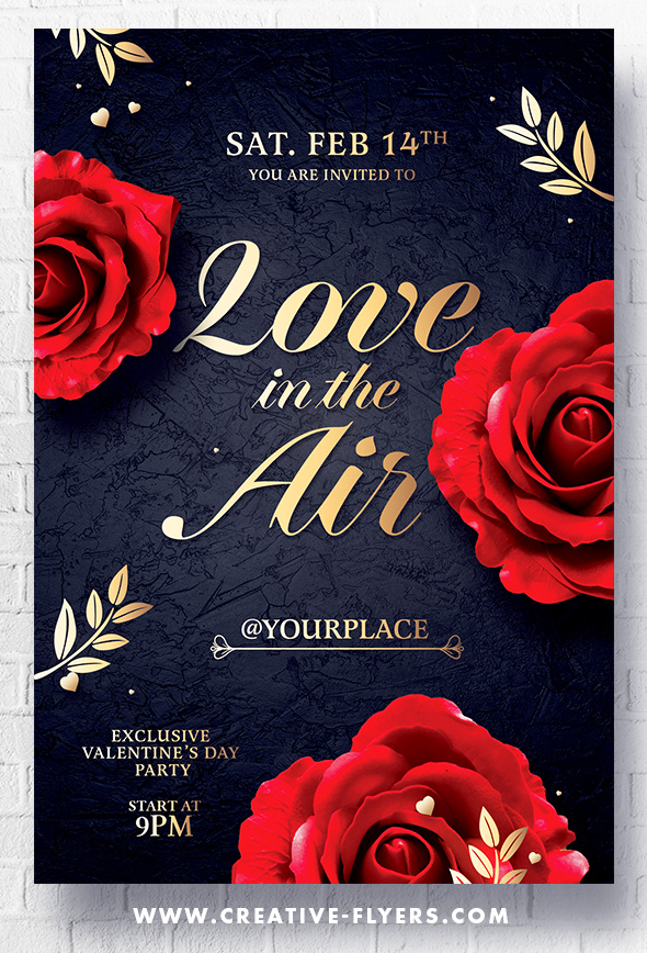 Valentine's Day Card Invitation