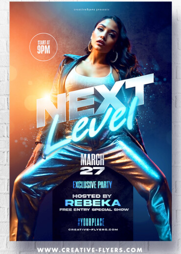 Night club flyer design