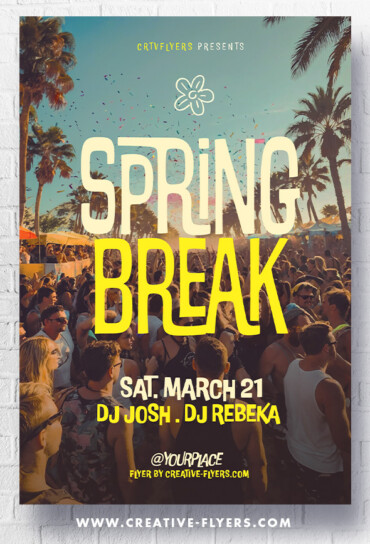 Spring Party Template