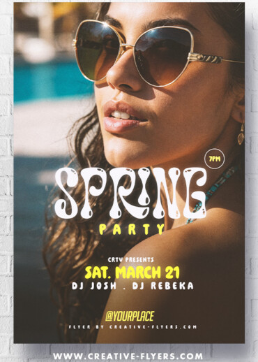 Spring Party Template