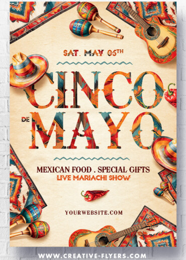 Cinco De Mayo Flyer Design