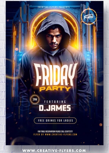 Creative Party flyer Design