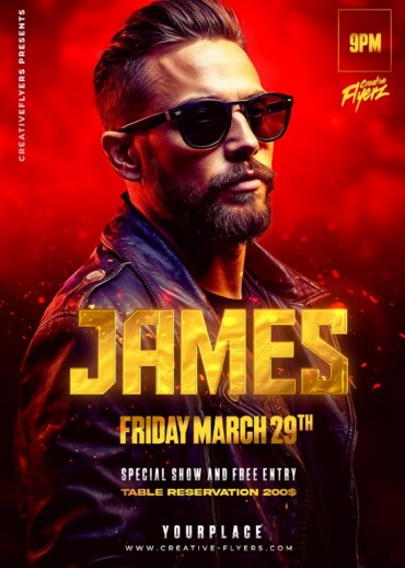 Dj flyer for Photoshop