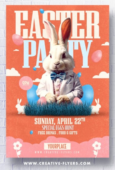 Easter Template PSD
