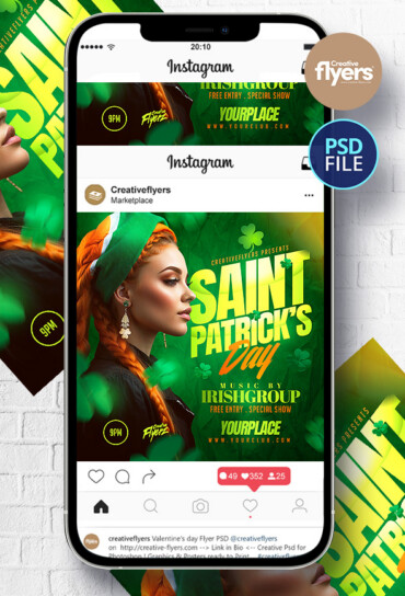 Saint Patrick's Day Flyer Design 27 (3) St Patrick's Day Flyer to download