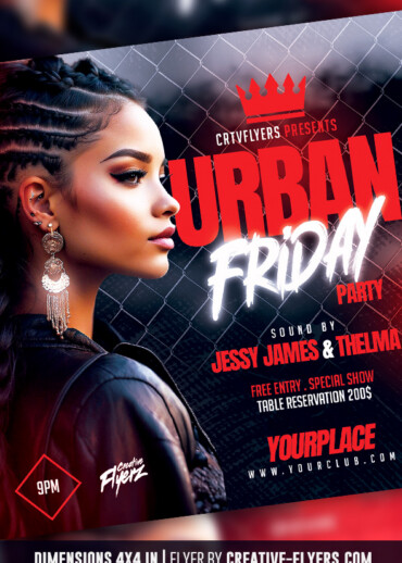 Urban Flyer for Nightclub
