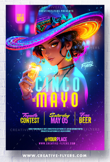 Cinco De Mayo Glow Party