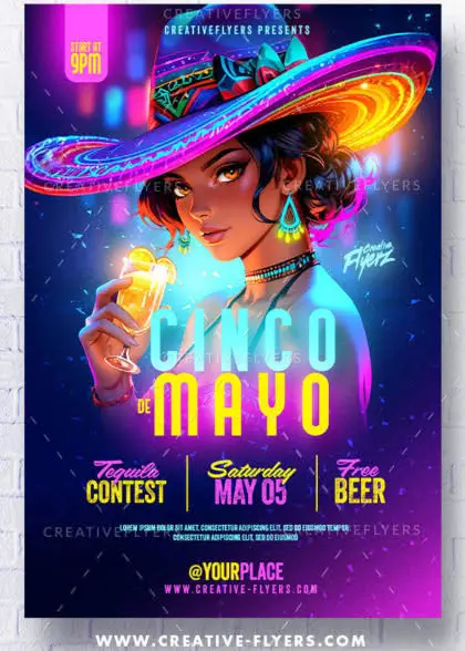 Cinco De Mayo Glow Party