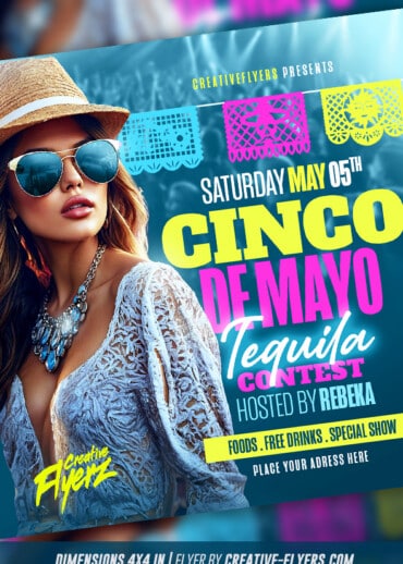 Cinco De Mayo Party Flyer